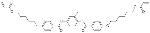 1,4-BIS-[4-(6-ACRYLOYLOXYHEXYLOXY)BENZOYLOXY]-2-METHYLBENZENE